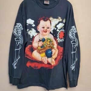 Red Hot Chili Peppers Give It Away Long Sleeve Shirt REPRINT
